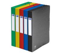 Chemise box Oxford Eurobox 24 x 32 cm dos 6 cm - couleurs assorties