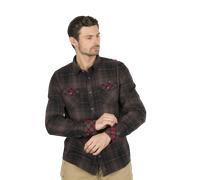 Brandit Duncan Check Shirt Long Sleeve, color: brown-blac, size: S