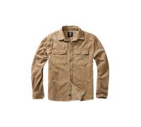 Brandit Chemise à manches longues Corduroy Classic Beige Homme L