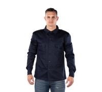 Brandit US Shirt Long Sleeve, color: navy, size: M