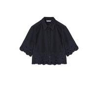 Chemise brodÃ©e femme Tatuum Kalisa Bleu 36