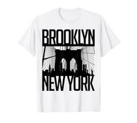 Chemise Brooklyn Bridge, design graphique Brooklyn New York City T-Shirt