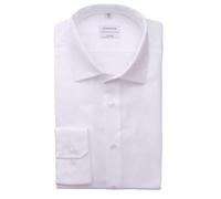 Chemise business homme Seidensticker - coupe ajustée - repassage facile - col Kent - manches longues - 100% coton