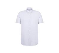 Chemise business homme Seidensticker - coupe ajustée - sans repassage - col Kent - manches courtes - 100% coton