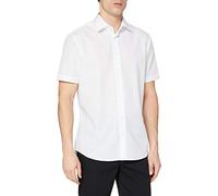 Chemise business homme Seidensticker - coupe ajustée - sans repassage - col Kent - manches courtes - 100% coton