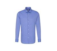 Chemise business homme Seidensticker - coupe ajustée - sans repassage - col Kent - manches longues - 100 % coton