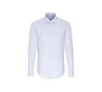 Chemise business homme Seidensticker - coupe ajustée - sans repassage - col Kent - manches longues - 100 % coton