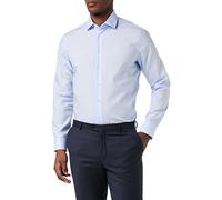 Chemise business homme Seidensticker - coupe ajustée - sans repassage - col Kent - manches longues - 100 % coton