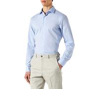 Chemise business homme Seidensticker - coupe ajustée - sans repassage - col Kent - manches longues - 100 % coton