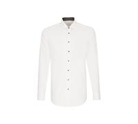 Chemise business homme Seidensticker - coupe ajustée - sans repassage - col Kent - manches longues - 100 % coton