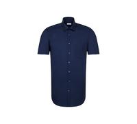 Chemise business homme Seidensticker - coupe classique - sans repassage - col Kent - manches courtes - 100% coton
