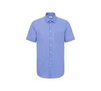Chemise business homme Seidensticker - coupe classique - sans repassage - col Kent - manches courtes - 100% coton