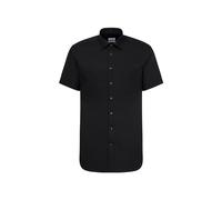 Chemise business homme Seidensticker - coupe classique - sans repassage - col Kent - manches courtes - 100% coton