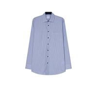 Chemise business homme Seidensticker - coupe classique - sans repassage - col Kent - manches longues - 100 % coton
