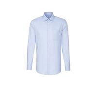 Chemise business homme Seidensticker - coupe classique - sans repassage - col Kent - manches longues - 100 % coton