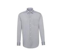 Chemise business homme Seidensticker - coupe classique - sans repassage - col Kent - manches longues - 100 % coton