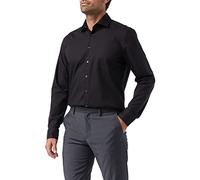 Chemise business homme Seidensticker - coupe classique - sans repassage - col Kent - manches longues - 100 % coton