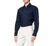 Chemise business homme Seidensticker - coupe classique - sans repassage - col Kent - manches longues - 100 % coton
