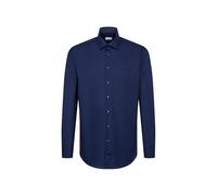 Chemise business homme Seidensticker - coupe classique - sans repassage - col Kent - manches longues - 100 % coton