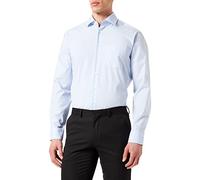 Chemise business homme Seidensticker - coupe classique - sans repassage - col Kent - manches longues - rayures - 100% coton