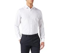 Chemise business homme Seidensticker - coupe slim - sans repassage - col Kent - manches longues - 100 % coton