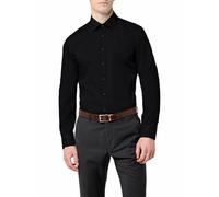 Chemise business homme Seidensticker - coupe slim - sans repassage - col Kent - manches longues - 100 % coton