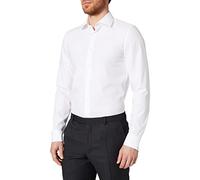 Chemise business Seidensticker - coupe slim - sans repassage - col Kent - manches extra longues - 100 % coton