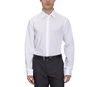 Chemise business Seidensticker pour homme - Coupe ajustée - Infroissable - Col Kent - Manches extra longues - 100 % coton