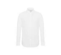 Chemise business Seidensticker pour homme - Coupe ajustée - Infroissable - Col Kent - Manches longues - Poignets à revers - 100 % coton