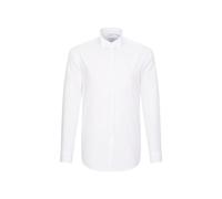 Chemise business Seidensticker pour homme - coupe classique - sans repassage - col à rabat - manches longues - poignets à revers - 100 % coton