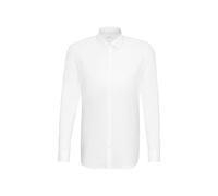 Chemise business Seidensticker pour homme - Coupe extra slim - Infroissable - Col Kent - Manches longues - 100 % coton