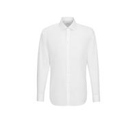 Chemise business Seidensticker pour homme - Coupe extra slim - Infroissable - Col Kent - Manches longues - 100 % coton