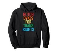 Chemise Butch Dykes for Trans Rights Gay Lesbian Pride Parade Sweat à Capuche
