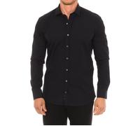 Chemise - CAFE COTON - POPELINE14 - Slim - Manches longues - Noir 39