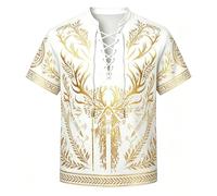 Chemise Canadienne pour Homme Jean Été Décontractée Non Fluide Brodée Belles Jersey Orientale Henley Anglais Élégante Zippe Costard Type Mouton Doux Americain Geek