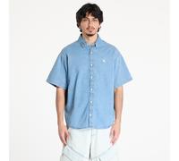 Chemise Carhartt WIP S/S Lucas Shirt UNISEX Blue Bleached S