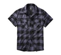 Brandit Chemise Check à manches courtes noir/gris 3XL homme