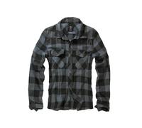 Chemise carreaux manches longues Brandit Noir M