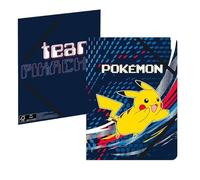 Chemise carton à rabats POKEMON Pikachu bleu