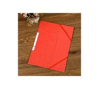 Chemise cartonnée Oxford, couleurs assorties, pochette A4 pour documents et rangement de papier