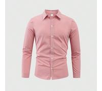 Chemise casual ajustée à manches longues pour uniforme scolaire pour adolescents, convient pour les activités et les tenues chics de remise des diplômes pour l'automne/l'hiver 14Y,13Y,16Y,15YUnicolore