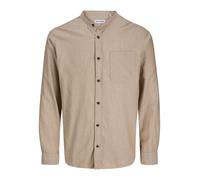 Chemise casual homme à manches longues avec poche poitrine et patte de boutonnag