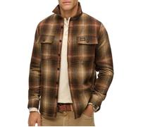 Superdry Wool Miller Overshirt Marron 2XL Homme