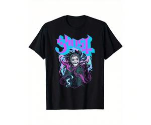 Chemise Cauchemar Impera de Ghost, avec un design unique, chemise à manches courtes pour hommes, en tissu doux et respirant, convenant pour toute l'année, confortable, adapté aux activités de loisirs 