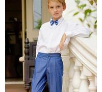 Chemise cérémonie à col pointu voltaire blanche 13/14A