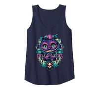 Chemise chat du Cheshire Alice au pays des merveilles Graphique Débardeur
