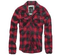 Chemise Check Brandit - Rouge/Noir - Xl