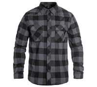 Brandit – Chemise à manches longues Check Shirt – noir/gris – Taille XXL Homme