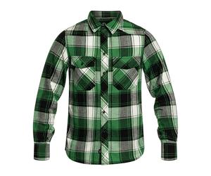 Chemise Check Shirt Brandit - Green/Black/White M