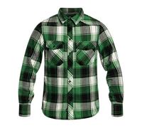 Chemise Check Shirt Brandit - Green/Black/White XXL